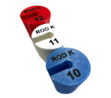 rod k pack de 3 cone pour canne