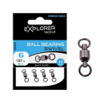 ball bearing swivel explorer tackle