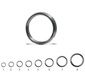 3561 stainless x-strong split ring