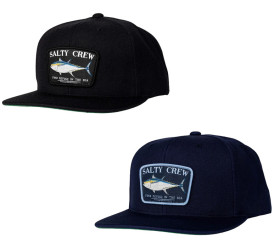 big blue 6 panel salty crew