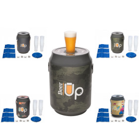 Beer Up Tireuse à bière portable, pratique pour les journée de pêche