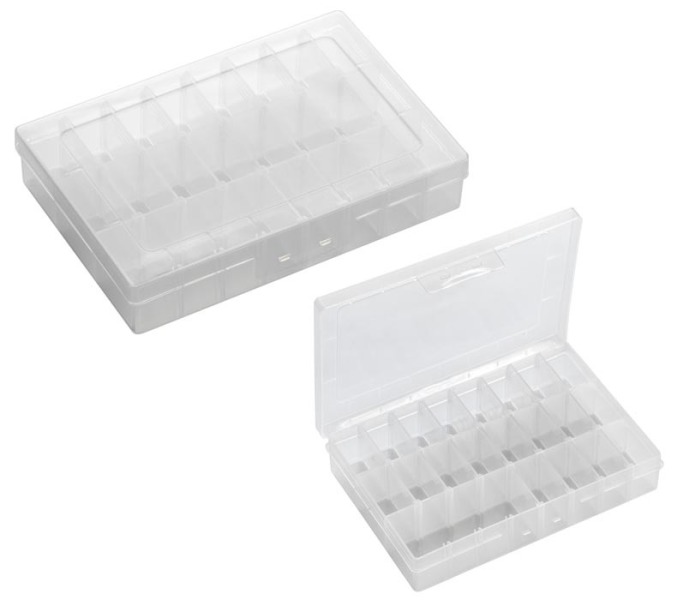 Generic Boite Rangement Double Pêche Plastique ROBUSTE leurre Box