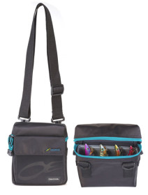 Sac à Bandoulière Daiwa – Neuf, étanche, Uni, 35 Cm, Pour Unisexe