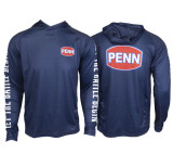 penn pro hooded jersey tee shirt manche longue penn UPF50