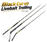 canne black curve livebait trolling explorer tackle