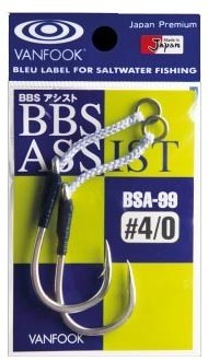 BSA-99 vanfook Assist hook fort de fer pour le jigging extrême