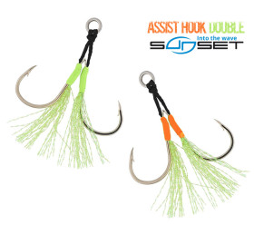 assist hook double sunset