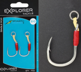 assist hooks single pop explorer tackle