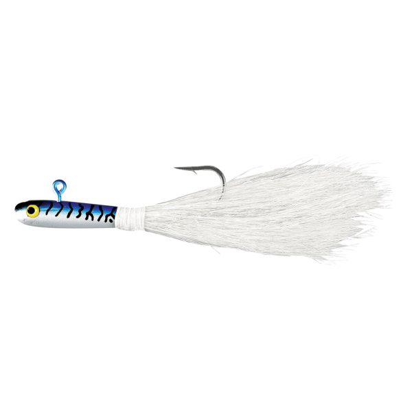 Hairy Jig FLASHMER bucktail jig à lancer sur chasse de bars, loups