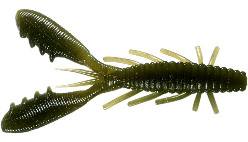 Stagger Craw 4' HIDEUP Leurre en forme d'écrevisse pour le black-bass