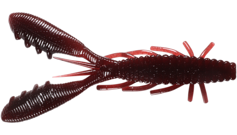 Stagger Craw 4' HIDEUP Leurre en forme d'écrevisse pour le black-bass