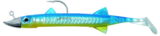 Leurre Souple Delalande Sea Pike 14cm Monté 7g - SeabassLureShop