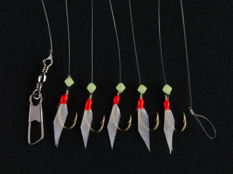 D RIG 6 Petits Poissons Mitraillette Sp cial Peche En Dandine 