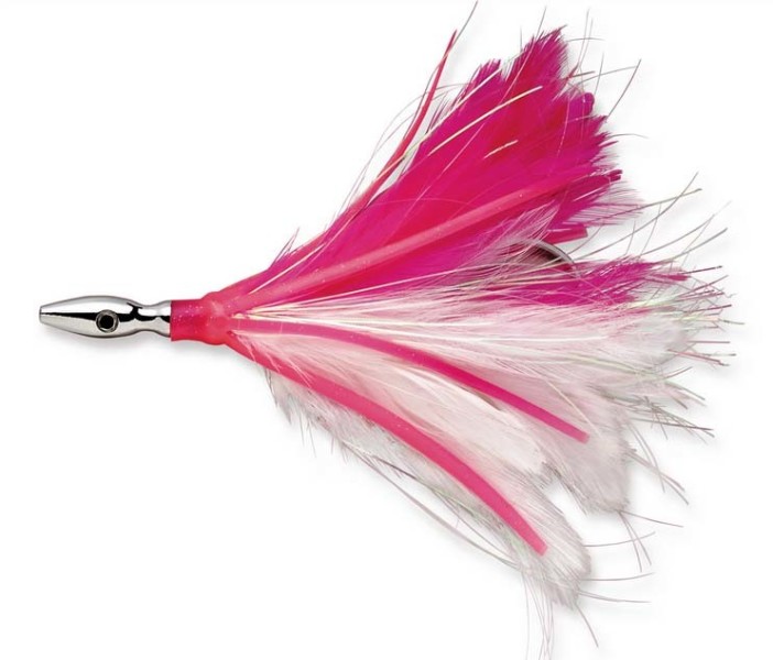 Flash Feather Rigged Williamson Leurre à plumes bonites, maquereaux,  tassergals, petites coryphènes et petits thons