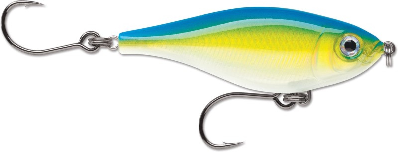 Leurre Rapala Twitchin Rap – Couleur TWR08/HO – Flottant Lent – 3/8 Oz