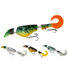 Headbangertail leurre articulé pour peche du brochet ! Headbanger lures  leurres suedois.