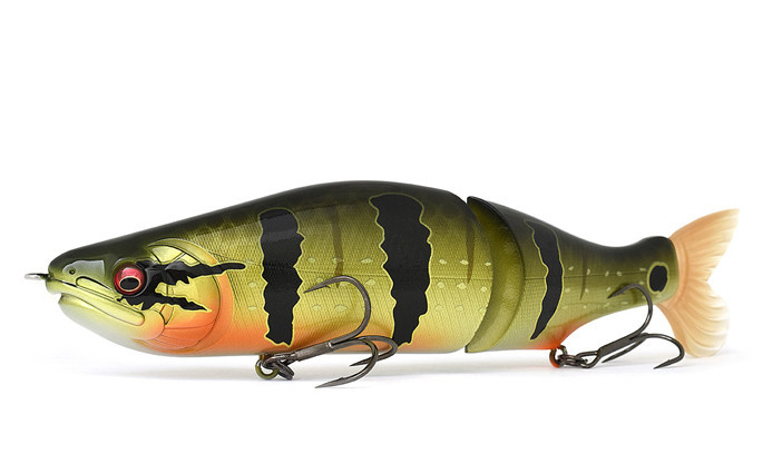 I slide Megabass leurre swimbait articulé pour peche du brochet et