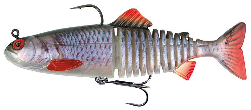 Fox Rage Replicant Tench Jointed Tench – Swimbait Articulé, Imitation Réaliste De Tanche, Avec Crochet Simple Et Triple, Pour Brochet Et Prédateurs