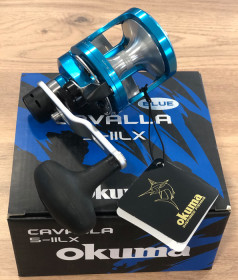 cavalla blue okuma manivelle a gauche