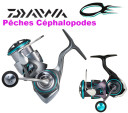 moulinets daiwa pêches céphalopodes
