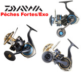 moulinets daiwa pêches fortes exo