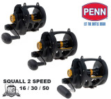 moulinet penn squall lever drag 2 speed igfa