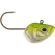 tete plombée coloré jig head daiwa green