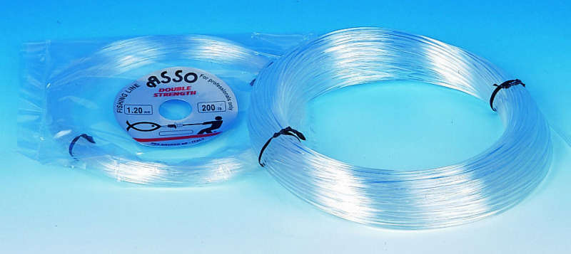 DOUBLE FORCE ASSO fil nylon spécial bas de ligne de pêche thon et espadon