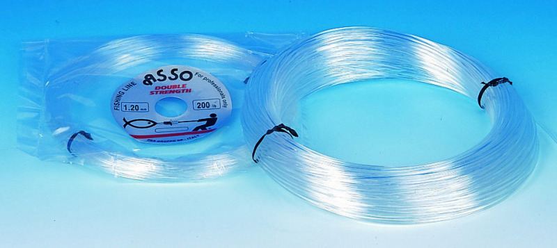 3 Bobine Fil de Pêche en Nylon 200M - Fil transparent pour la décoration  0,26mm