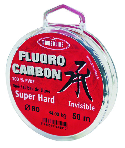 FIL DE PÊCHE FLUOROCARBONE 100% 50M