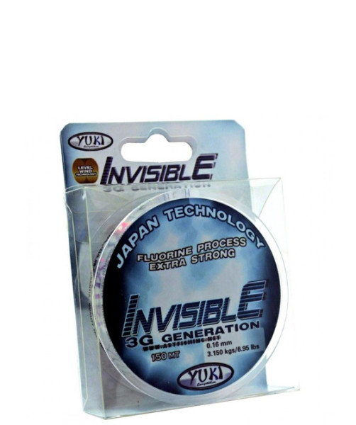 Invisible 3G Generation YUKI fil nylon avec revêtement fluorocarbone ultra  polyvalent mer et eau douce.