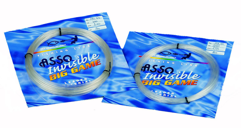 Invisible Big Game ASSO fil fluorocarbone special peche au gros ASSO -  Spécialiste Leurres