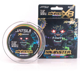 tresse moonster jatsui 500m multicolore