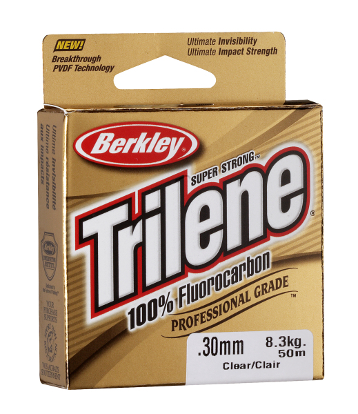 TRILENE fil pêche BERKLEY fluoro invisible - Spécialiste Leurres